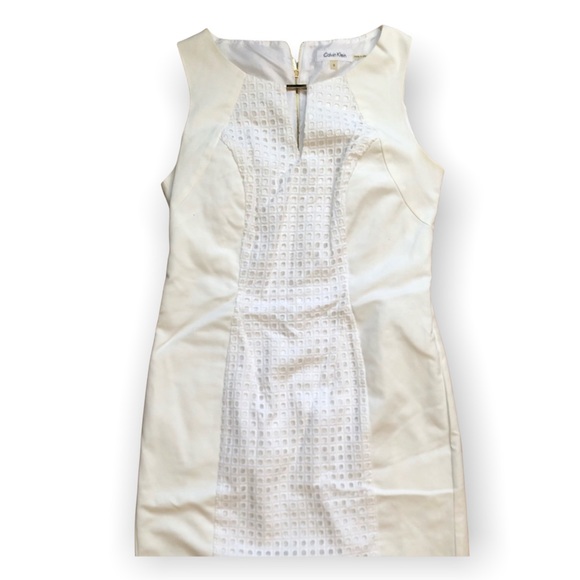 Calvin Klein sheath dress women’s size 8 sleeveless - Picture 3 of 4